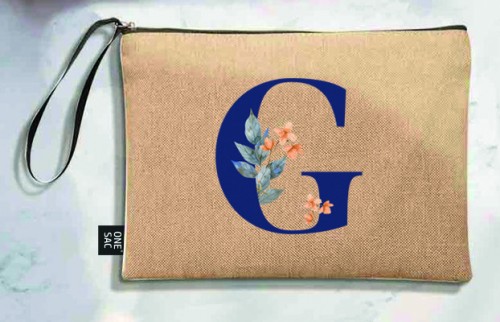 Tote bag letter g - wedding gifts